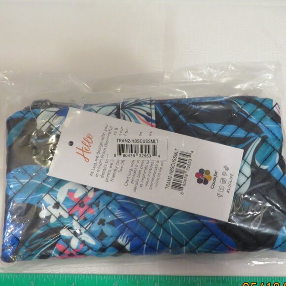Lug Tram 2 RFID Wallet in Hibiscus Multi BNWT - Picture 2 of 7